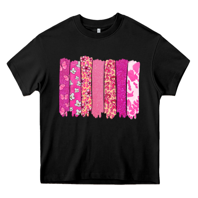 Cancer Brushstroke Cancer Awareness Heavy Core Tee by HowdyJamesFarm | Teevron