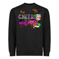 Black cheers witches Heavyweight Sweatshirt - AdoDesignShop
