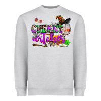 Heather Grey cheers witches Heavyweight Sweatshirt - AdoDesignShop