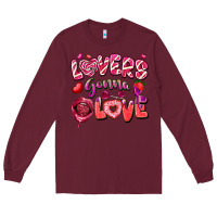 Burgundy lovers gonna love Long Sleeve Tee - FaDigitalArtStudio