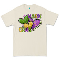 Mardi Gras Heart Premium Tee | Teevron