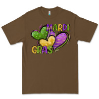 Cacao mardi gras heart Premium Tee - CowGirlArtShop