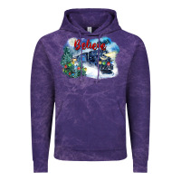 Cloud Purple believe polar express Vintage Hoodie - FaDigitalArtStudio