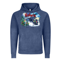 Vintage Denim believe polar express Vintage Hoodie - FaDigitalArtStudio