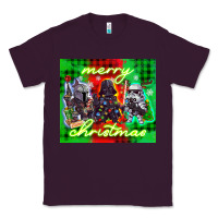 Plum merry christmas gnomies Classic Tee - CowGirlArtShop