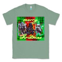 Sage merry christmas gnomies Classic Tee - CowGirlArtShop