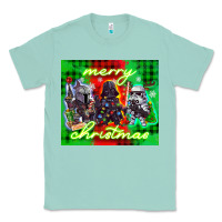 Seafoam merry christmas gnomies Classic Tee - CowGirlArtShop