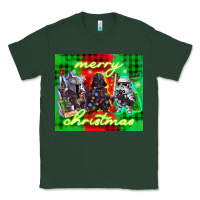 Sports Green merry christmas gnomies Classic Tee - CowGirlArtShop