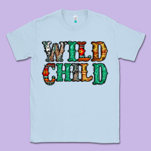 Western Wild Child Classic Tee Designed By Jasminsmagicworld