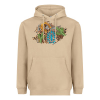 Mushroom horseshoe leopard gemstone cactus patch Heavyweight Hoodie - AdoDesignShop