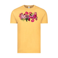 Vintage Mustard Valentine's Day mama Vintage Tee - FaDigitalArtStudio