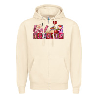 Sandshell valentines day teacher Zipper Hoodie - AdoDesignShop