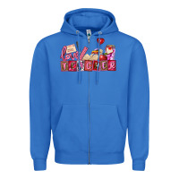 True Royal valentines day teacher Zipper Hoodie - AdoDesignShop