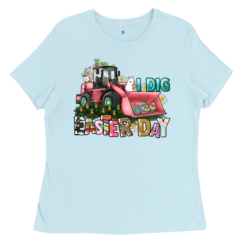 I Dig Easter Day Ladies Tee by HowdyJamesFarm | Teevron