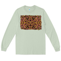 Matcha leopard glitter background Long Sleeve Tee - RanaPortraitStore