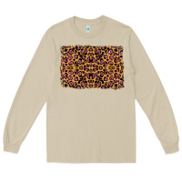 Mushroom leopard glitter background Long Sleeve Tee - RanaPortraitStore