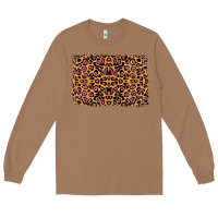 Toasted Coconut leopard glitter background Long Sleeve Tee - RanaPortraitStore