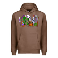 Chestnut Halloween RN Registered Nurse Premium Hoodie - LillyAllenDesigns