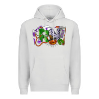 Dove Grey Halloween RN Registered Nurse Premium Hoodie - LillyAllenDesigns