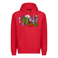 Red Halloween RN Registered Nurse Premium Hoodie - LillyAllenDesigns
