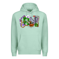 Seafoam Halloween RN Registered Nurse Premium Hoodie - LillyAllenDesigns