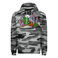 Slate Camo Halloween RN Registered Nurse Premium Hoodie - LillyAllenDesigns