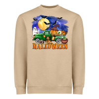 Mushroom halloween truck Heavyweight Sweatshirt - AdoDesignShop