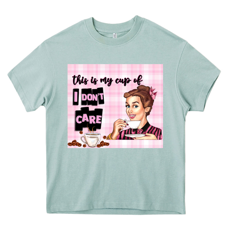 Retro Housewife Heavy Core Tee by TumblerDesignByShophia | Teevron