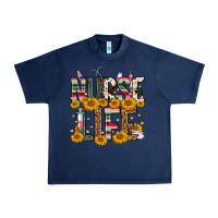 Navy Western Nurse Life Urban Heavy Tee - FaDigitalArtStudio