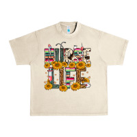 Sandshell Western Nurse Life Urban Heavy Tee - FaDigitalArtStudio