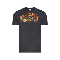 Vintage Black Cinco de mayo Teacher Vintage Tee - FaDigitalArtStudio