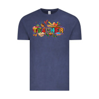 Vintage Denim Cinco de mayo Teacher Vintage Tee - FaDigitalArtStudio