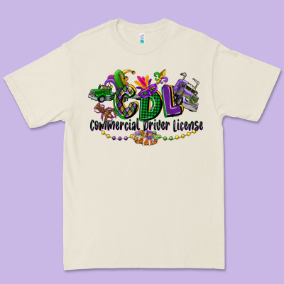 Cdl Mardi Gras Premium Tee Designed By Cowgirlartshop