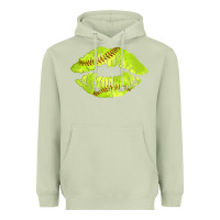 Matcha softball lips Heavyweight Hoodie - AdoDesignShop