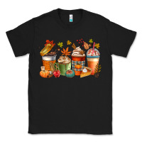 Black fall coffee cups Classic Tee - CowGirlArtShop