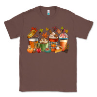 Chestnut fall coffee cups Classic Tee - CowGirlArtShop