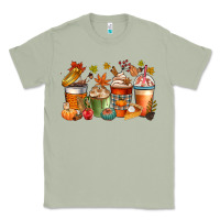 Matcha fall coffee cups Classic Tee - CowGirlArtShop