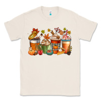 Natural fall coffee cups Classic Tee - CowGirlArtShop