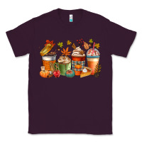Plum fall coffee cups Classic Tee - CowGirlArtShop