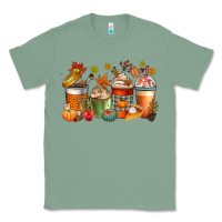 Sage fall coffee cups Classic Tee - CowGirlArtShop