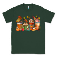 Sports Green fall coffee cups Classic Tee - CowGirlArtShop