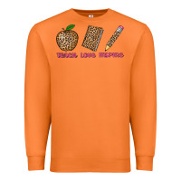 Carrot teach love inspire leopard Premium Sweatshirt - AdoDesignShop