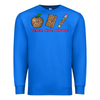 True Royal teach love inspire leopard Premium Sweatshirt - AdoDesignShop