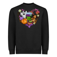 Black halloween Heavyweight Sweatshirt - AdoDesignShop