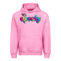 Fuchsia Pink spooky Urban Hoodie - JahusDesignShop