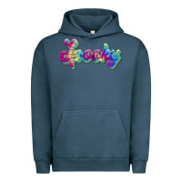 Pigment Midnight Navy spooky Urban Hoodie - JahusDesignShop