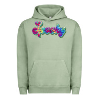 Pigment Oil Green spooky Urban Hoodie - JahusDesignShop