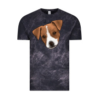 Cloud Black Jack Russel Vintage Tee - Jasminsmagicworld