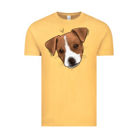 Vintage Mustard Jack Russel Vintage Tee - Jasminsmagicworld