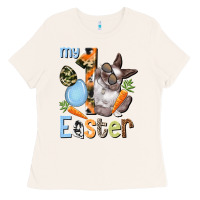 My First Easter Boy Easter Day Ladies Tee | Teevron